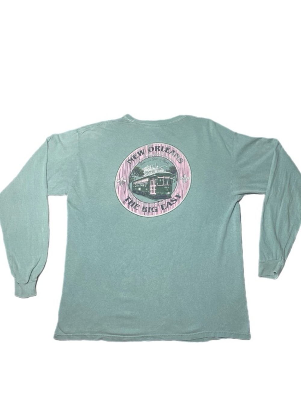 Vintage 90s New Orleans Big Easy Long-Sleeve Tee